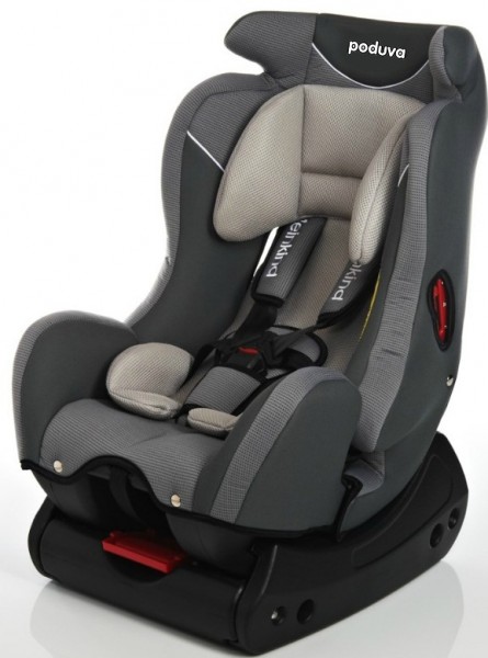 Kinder Autositz grau Kinderautositz 0-25 KG Autokindersitz Poduva Kindersitz