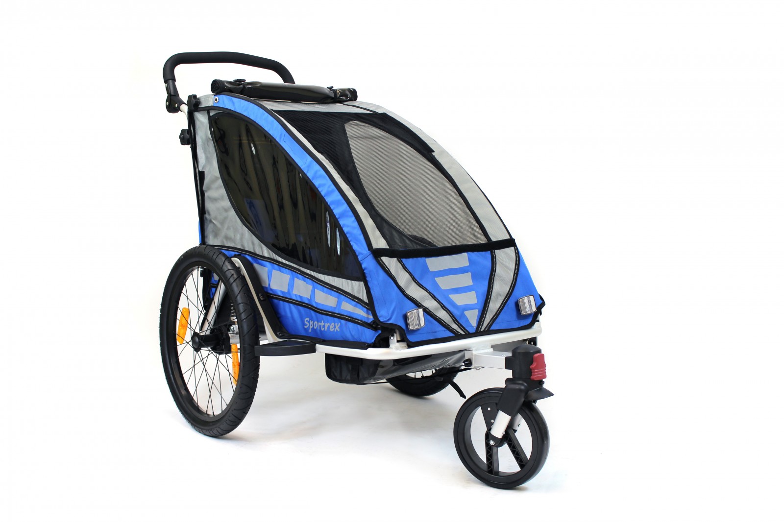 Bleu Enfants SPORTREX1 Qeridoo Remorque DE Vélo Porte